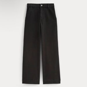 Women’s Everlane Cropped Wide Leg Black Jeans